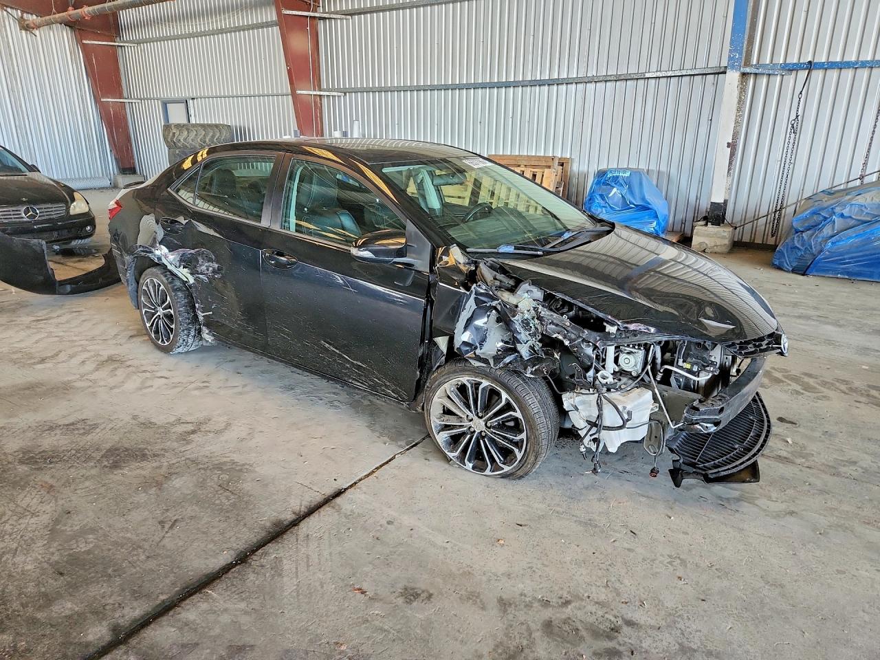 2016 Toyota Corolla S Plus Black vin: 5YFBURHEXGP503102