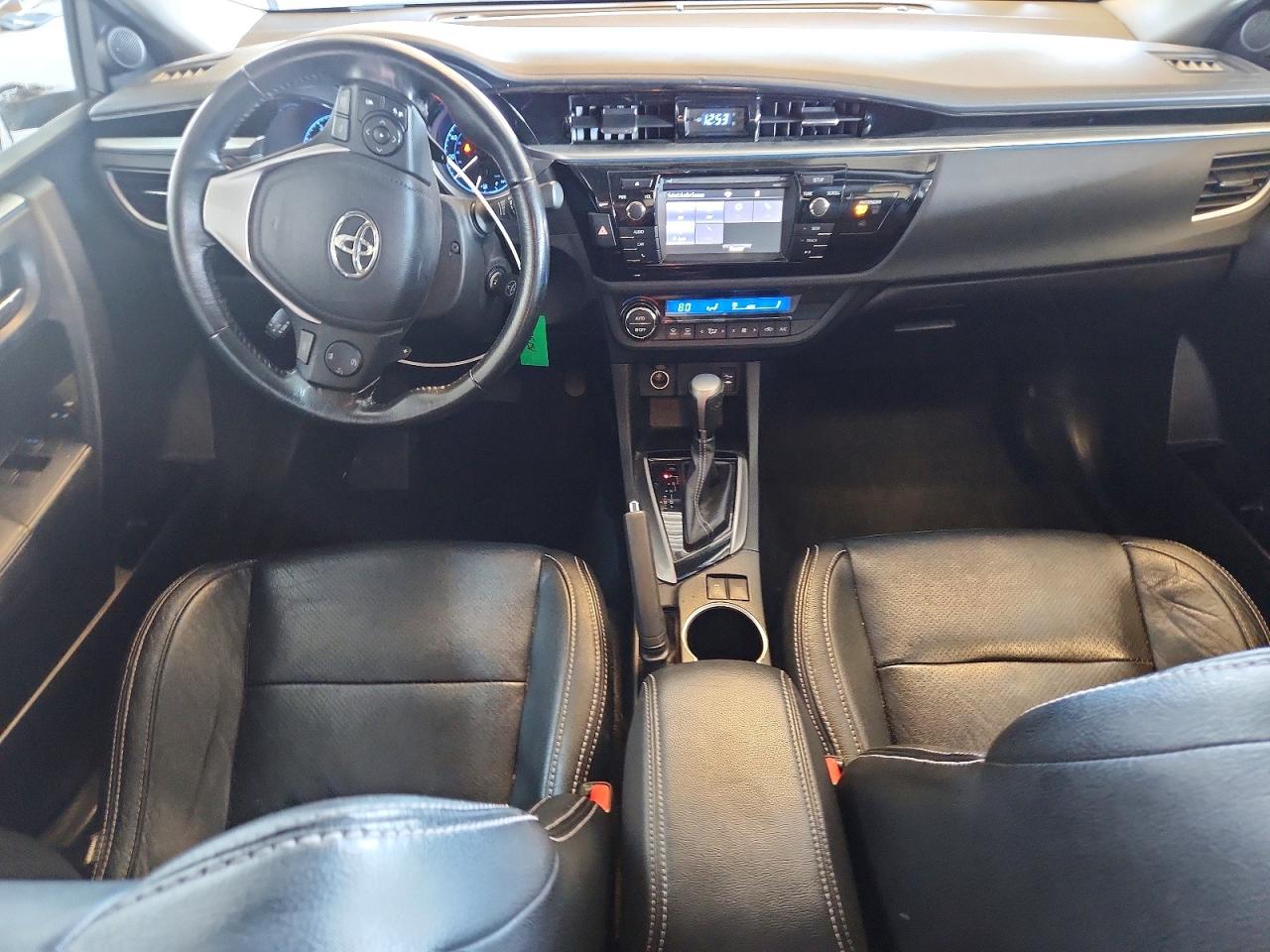 2016 Toyota Corolla S Plus Black vin: 5YFBURHEXGP503102