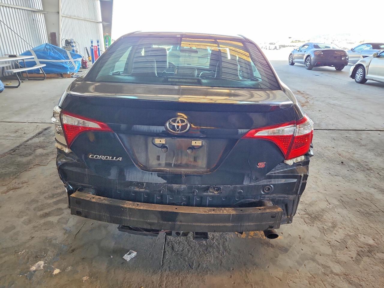 2016 Toyota Corolla S Plus Black vin: 5YFBURHEXGP503102