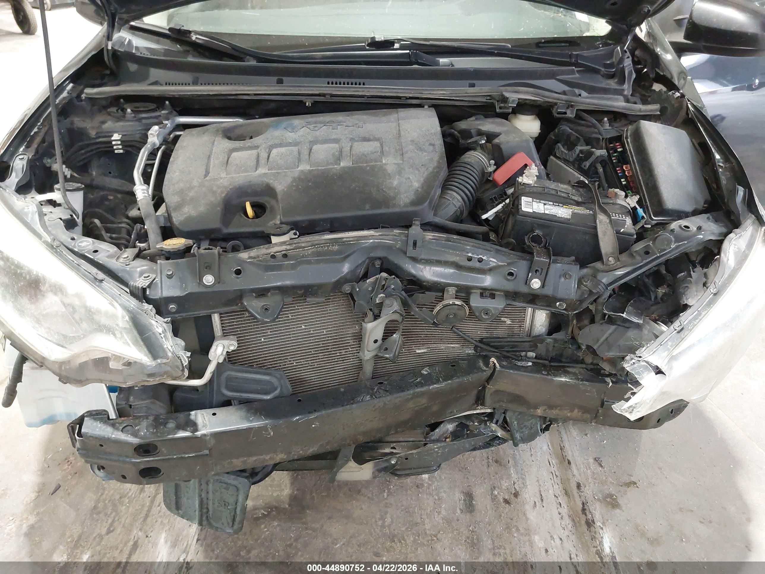 2016 Toyota Corolla Le Black vin: 5YFBURHEXGP548380