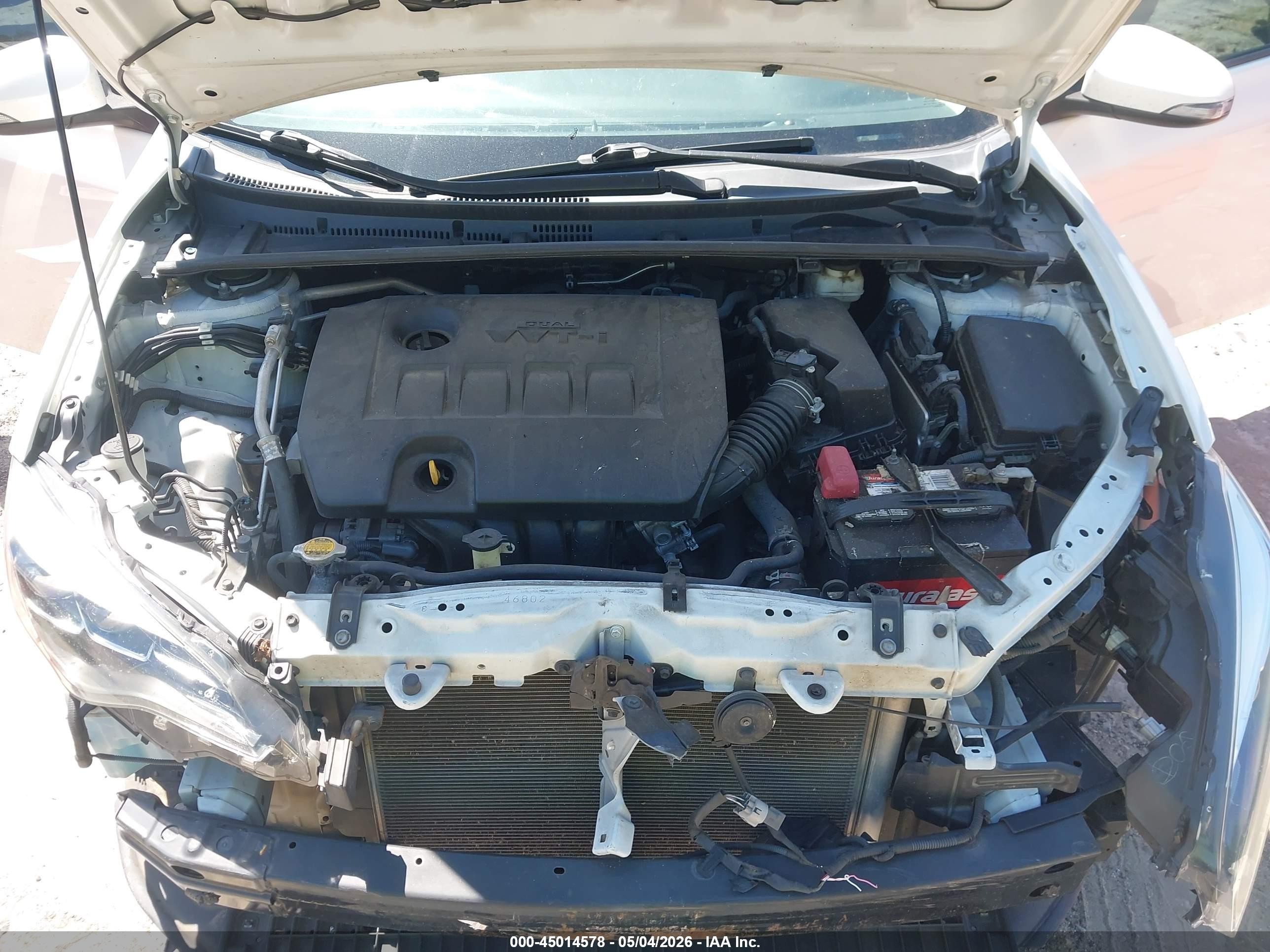 2017 Toyota Corolla Se Белый vin: 5YFBURHEXHP622219