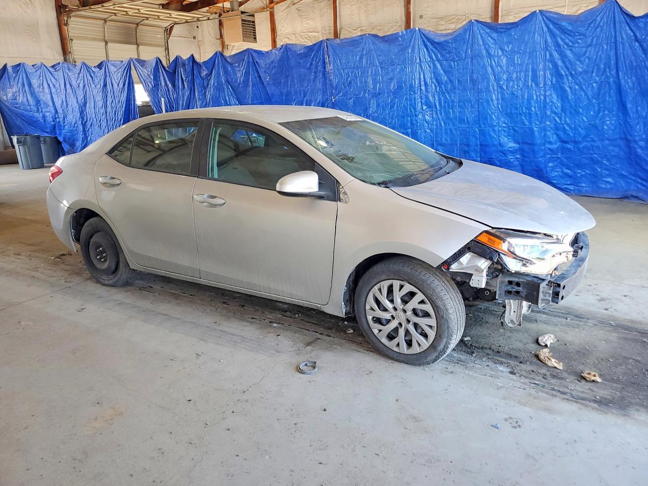 2019 Toyota Corolla Le Silver vin: 5YFBURHEXKP871207