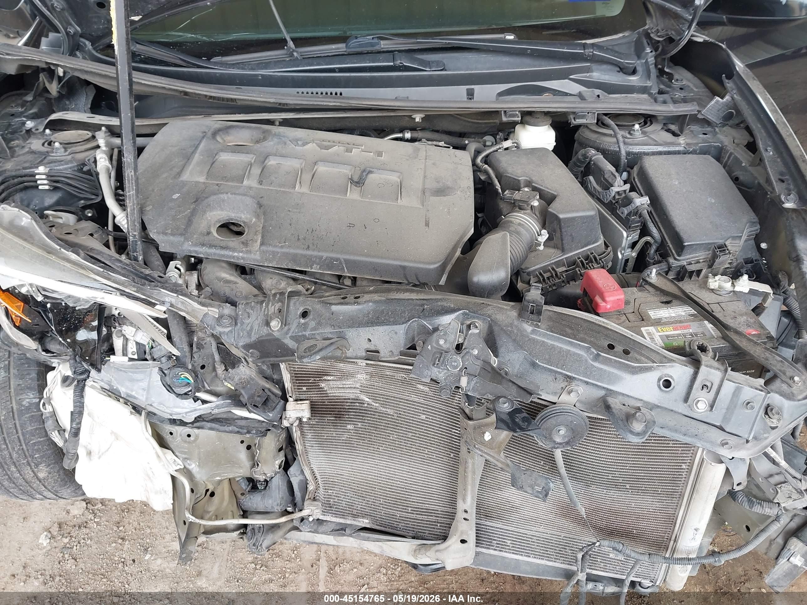 2019 Toyota Corolla Le Black vin: 5YFBURHEXKP925928