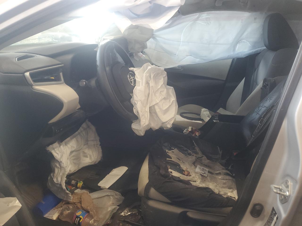 2022 Toyota Corolla L Silver vin: 5YFDPMAE1NP316423 Damage: Airbag - Front Left, Deployed, Replacement Required