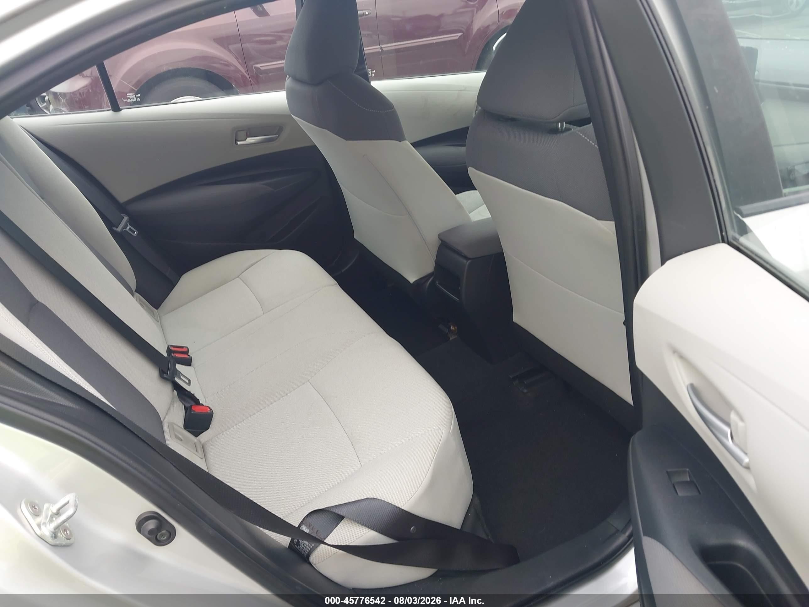 2020 Toyota Corolla L White vin: 5YFDPRAE3LP030437