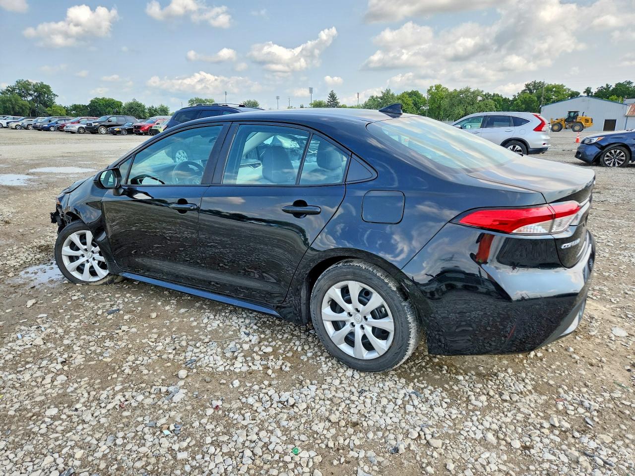 2021 Toyota Corolla Le Black vin: 5YFEPMAE0MP196312