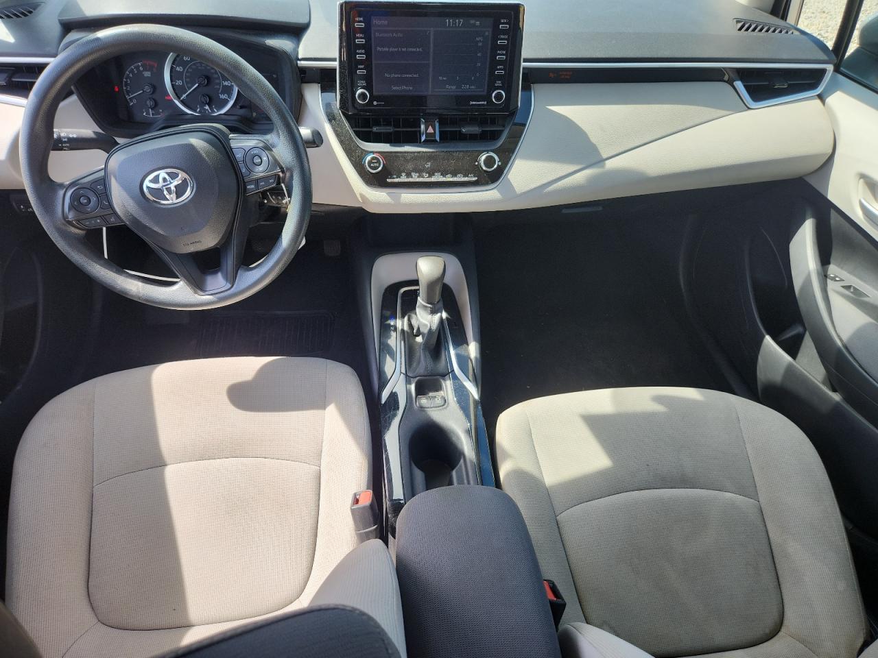 2021 Toyota Corolla Le Silver vin: 5YFEPMAE1MP187800