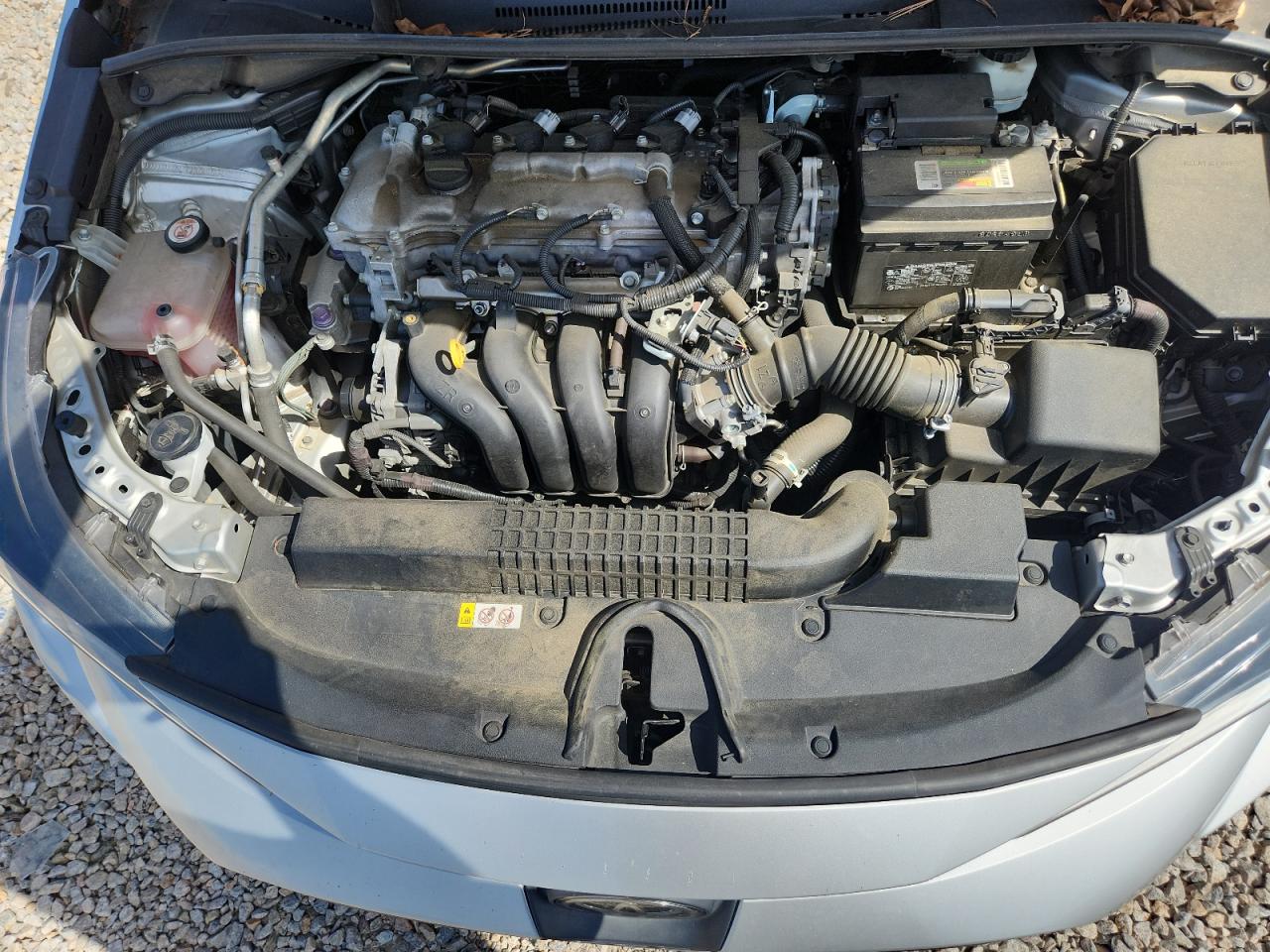 2021 Toyota Corolla Le Silver vin: 5YFEPMAE1MP187800