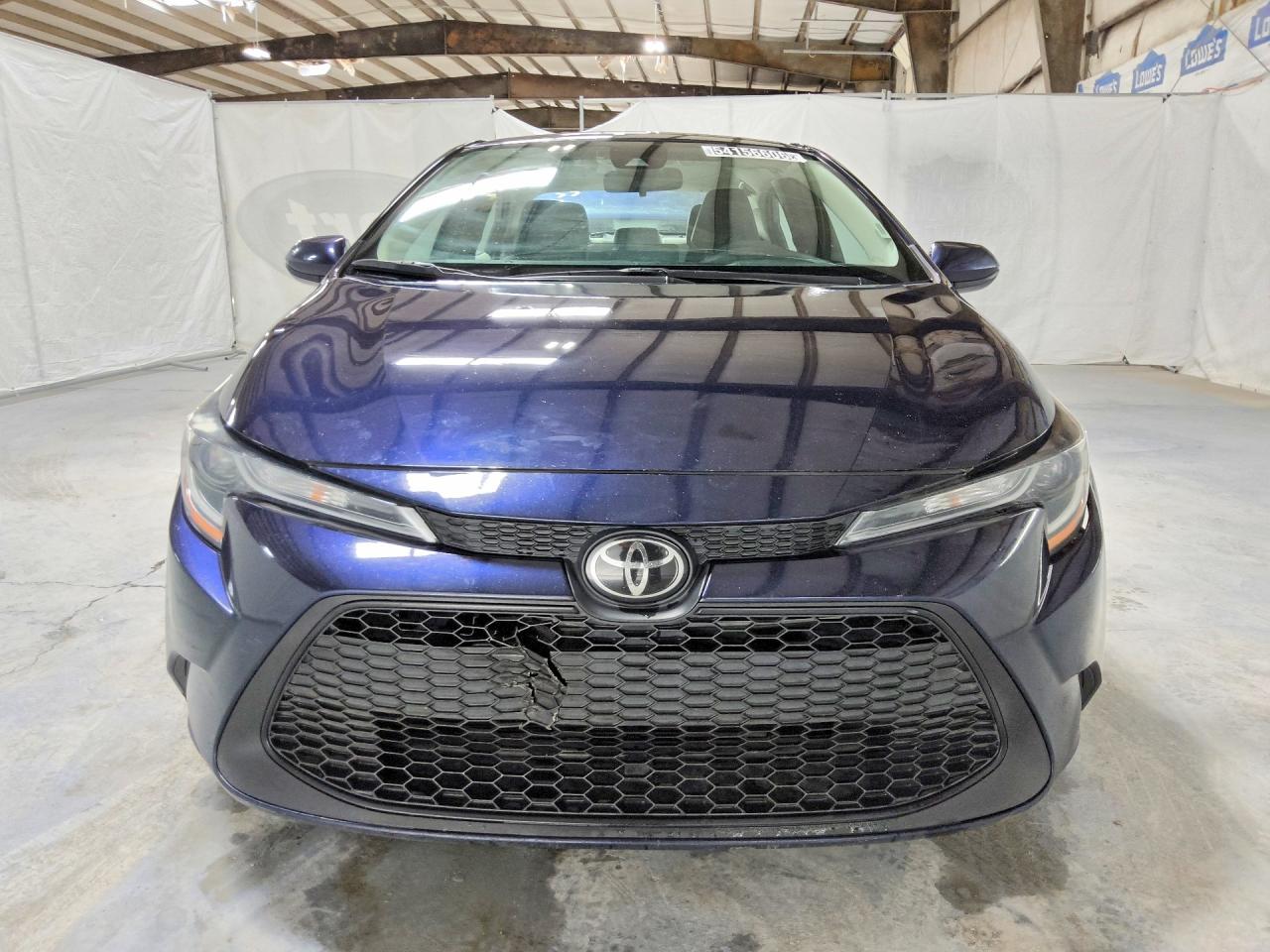 2022 Toyota Corolla Le Blue vin: 5YFEPMAE1NP385049