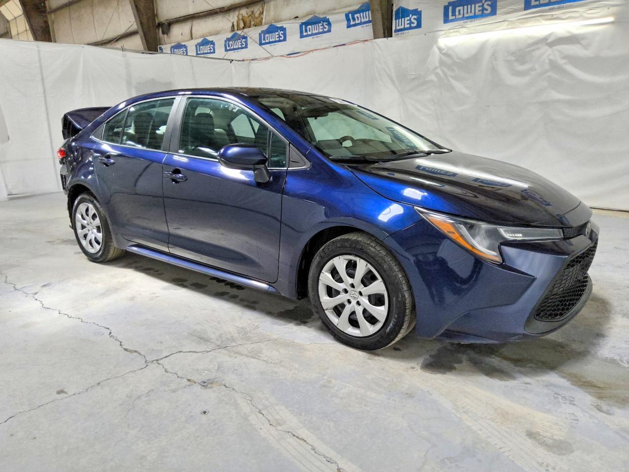 2022 Toyota Corolla Le Blue vin: 5YFEPMAE1NP385049