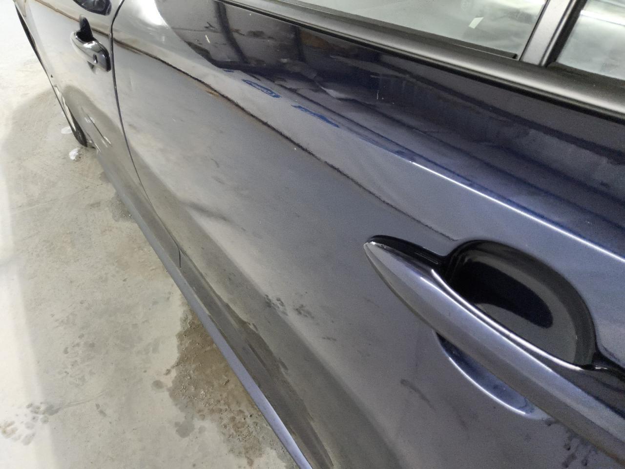 2022 Toyota Corolla Le Blue vin: 5YFEPMAE1NP385049 Damage: Left Rear Door, Chipped, 2