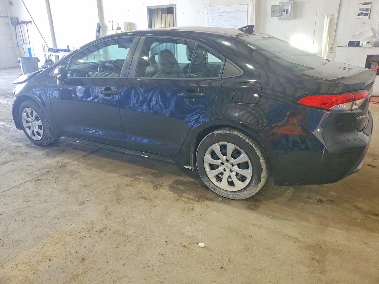 2021 Toyota Corolla Black vin: 5YFEPMAE2MP163716