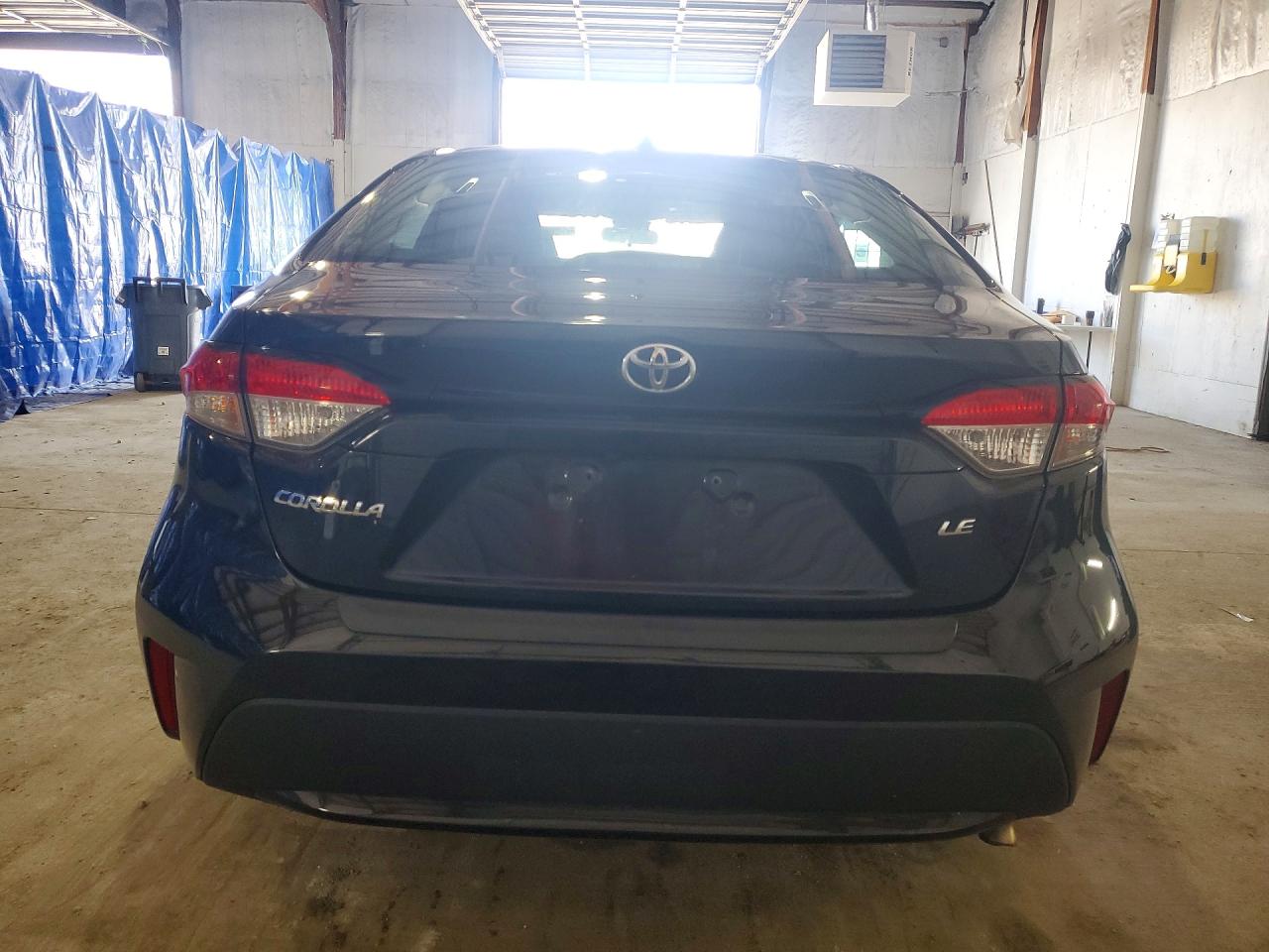 2021 Toyota Corolla Black vin: 5YFEPMAE2MP163716