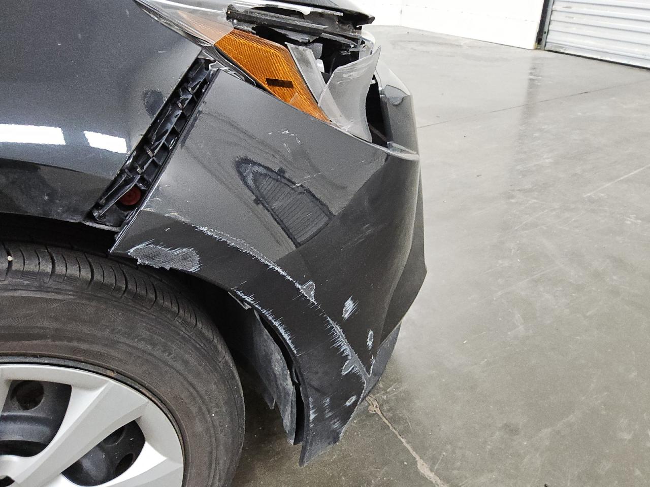 2021 Toyota Corolla Le Black vin: 5YFEPMAE2MP241329 Damage: Front Bumper, Broken, Replacement Required
