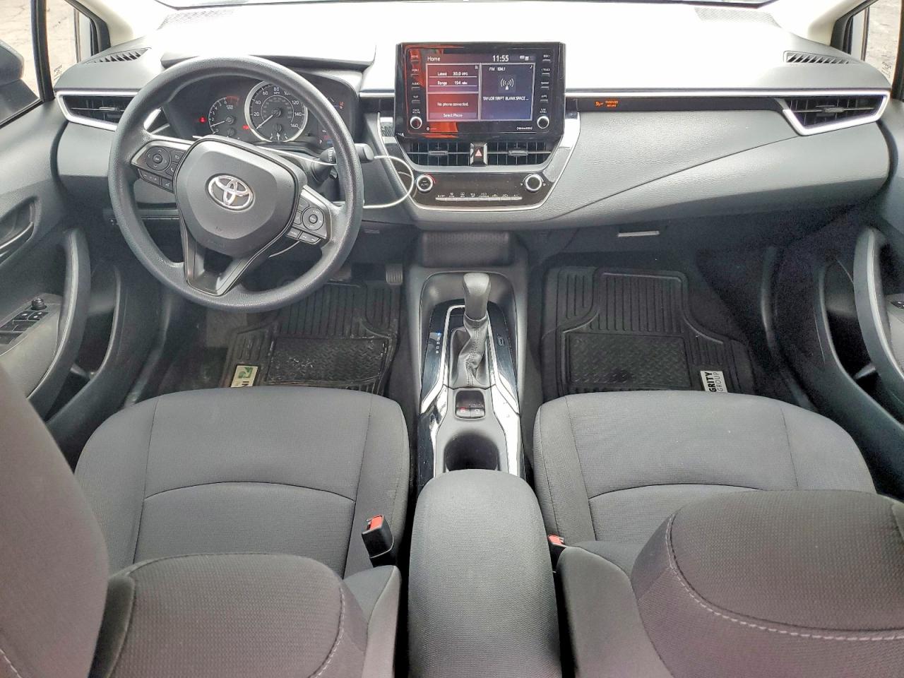 2022 Toyota Corolla Le Silver vin: 5YFEPMAE2NP275188