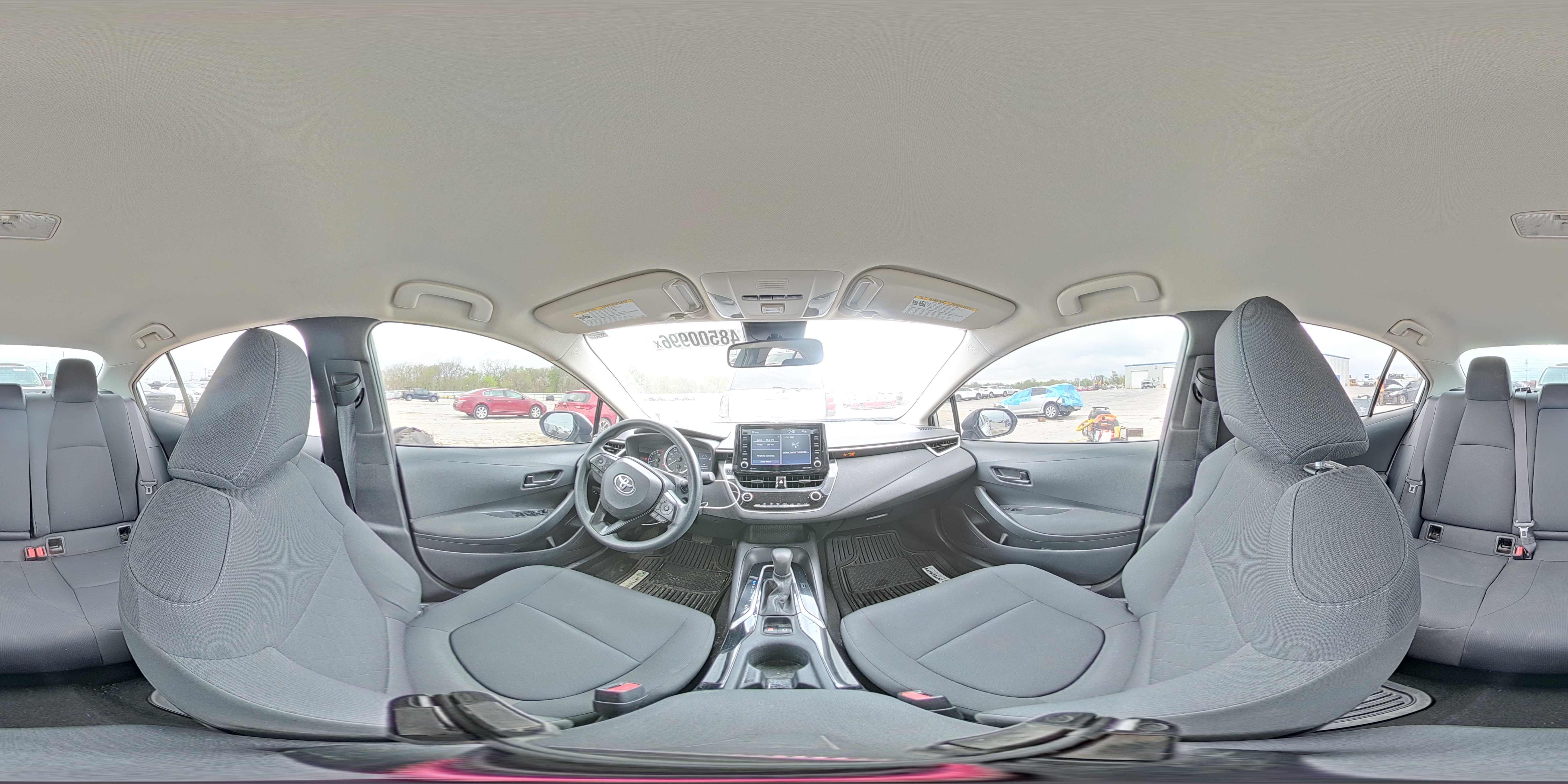 2022 Toyota Corolla Le Silver vin: 5YFEPMAE2NP275188