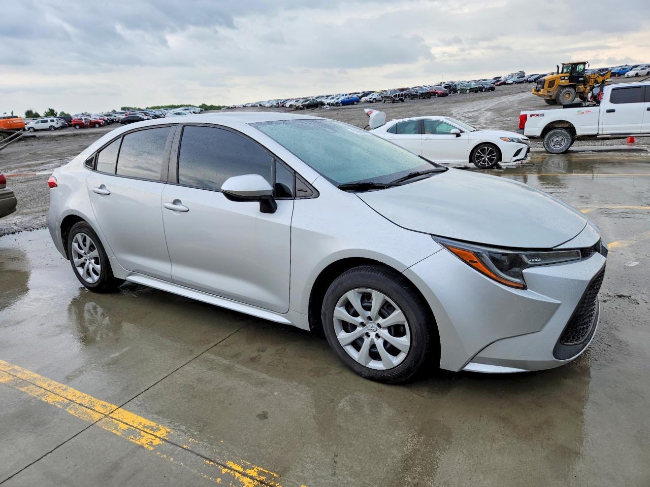 2022 Toyota Corolla Le Серебряный vin: 5YFEPMAE2NP300378