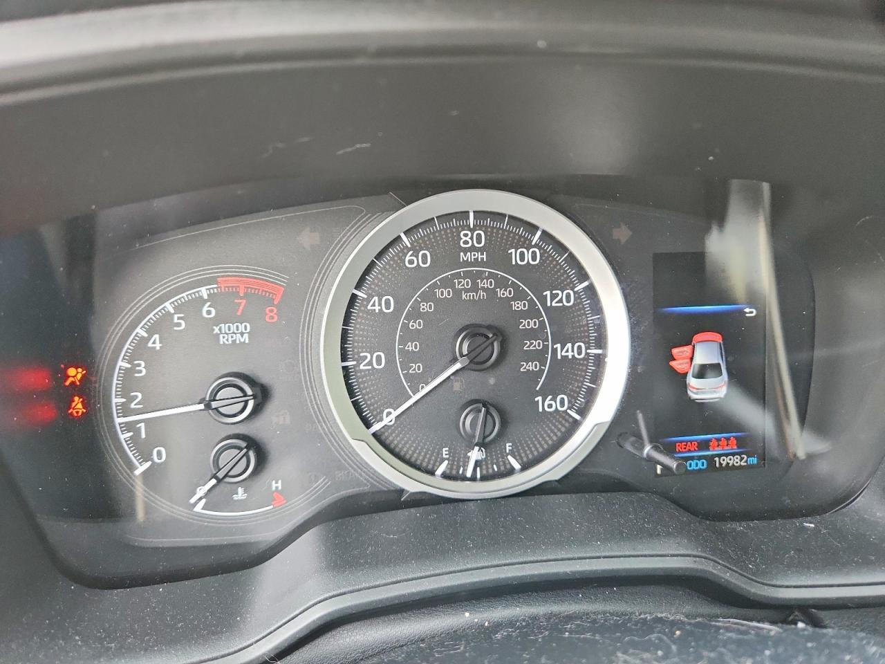 2022 Toyota Corolla Le Серебряный vin: 5YFEPMAE2NP300378