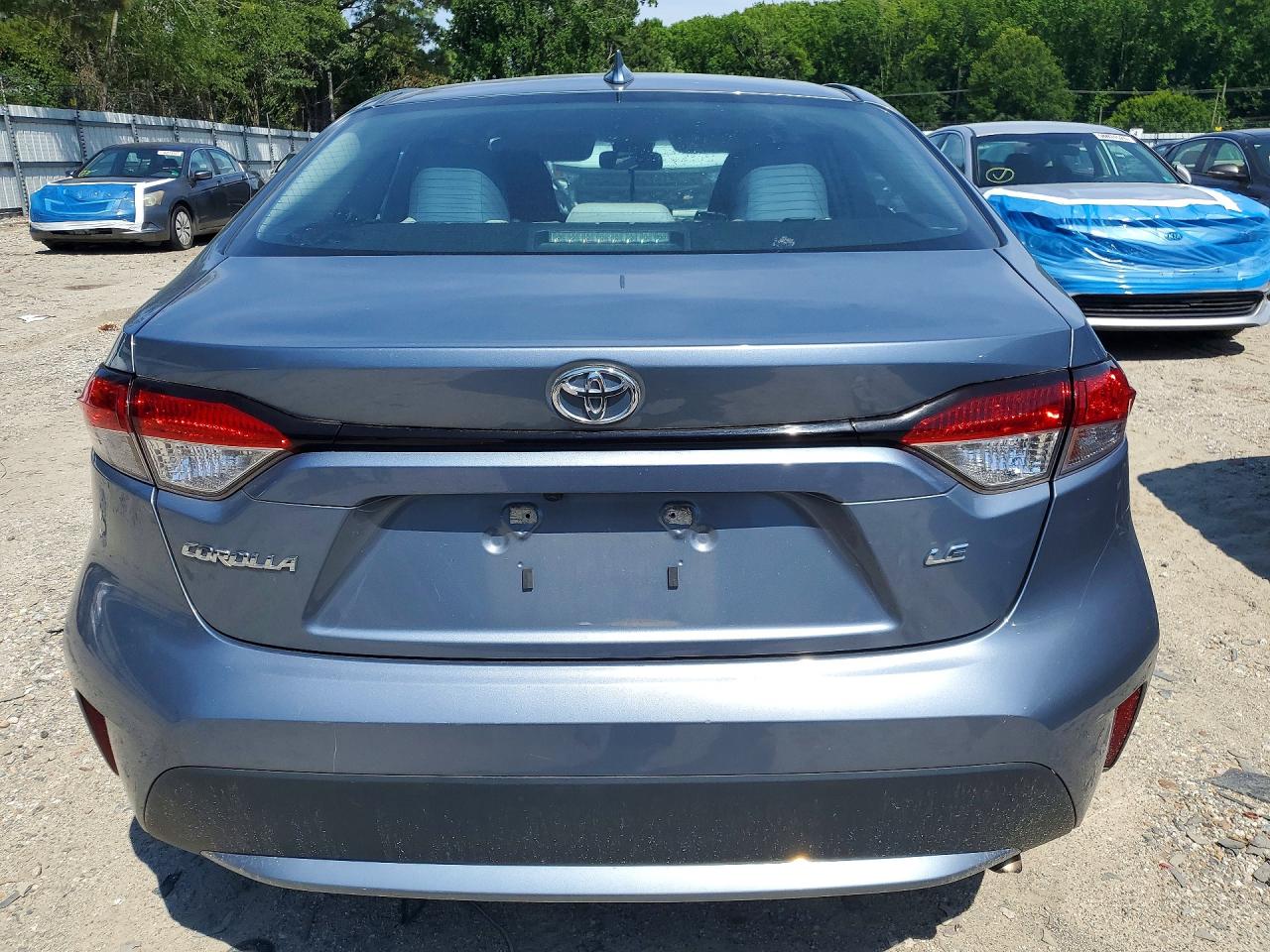 2021 Toyota Corolla Le Blue vin: 5YFEPMAE3MP188740