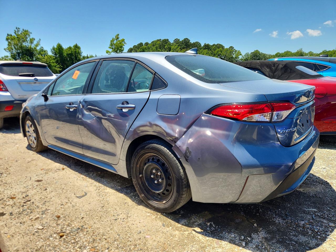 2021 Toyota Corolla Le Blue vin: 5YFEPMAE3MP188740
