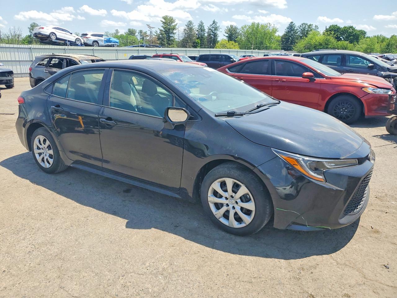 2021 Toyota Corolla Le Black vin: 5YFEPMAE3MP201731