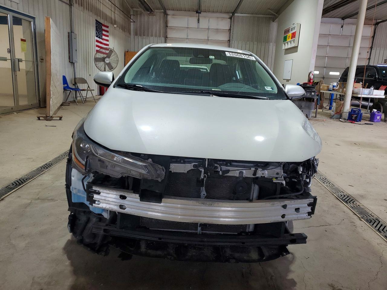 2021 Toyota Corolla Le Silver vin: 5YFEPMAE3MP220330