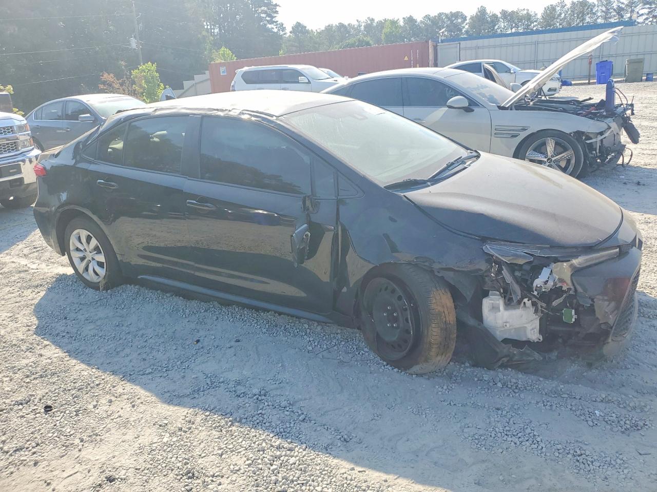 2021 Toyota Corolla Le Black vin: 5YFEPMAE3MP225530