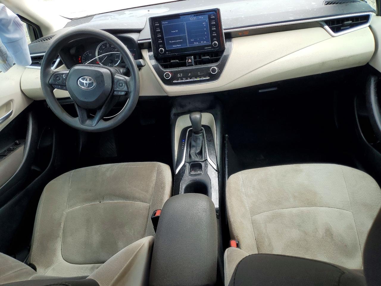 2021 Toyota Corolla Le Black vin: 5YFEPMAE3MP225530