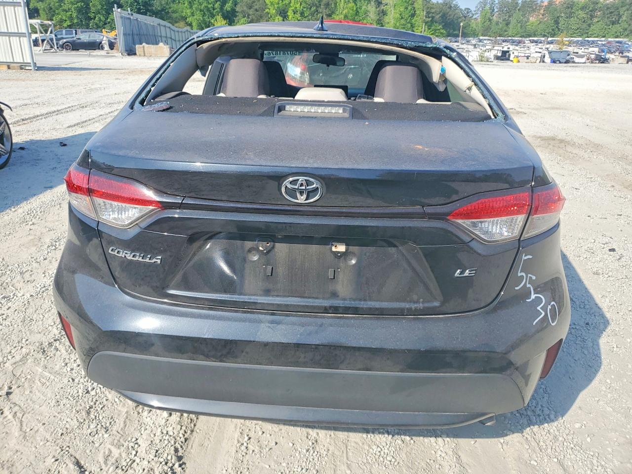 2021 Toyota Corolla Le Black vin: 5YFEPMAE3MP225530