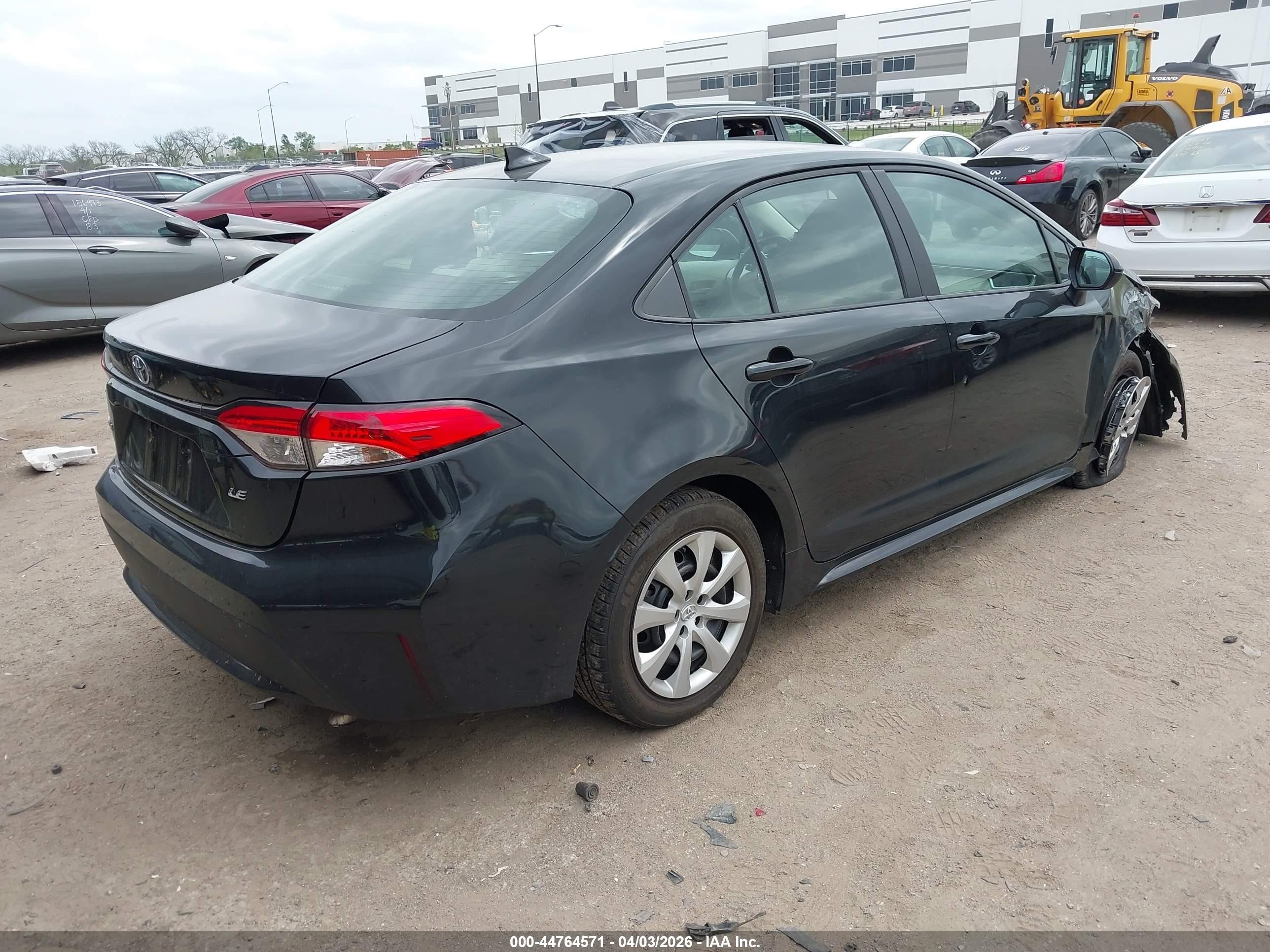 2022 Toyota Corolla Le Black vin: 5YFEPMAE3NP357429