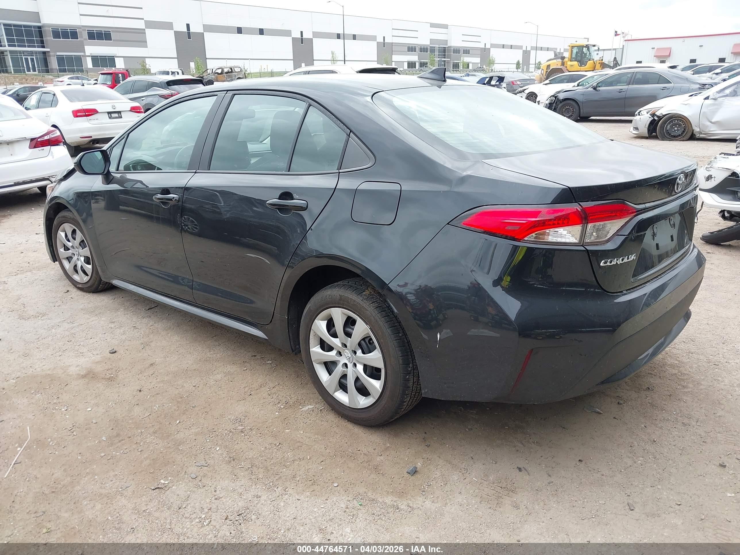 2022 Toyota Corolla Le Black vin: 5YFEPMAE3NP357429