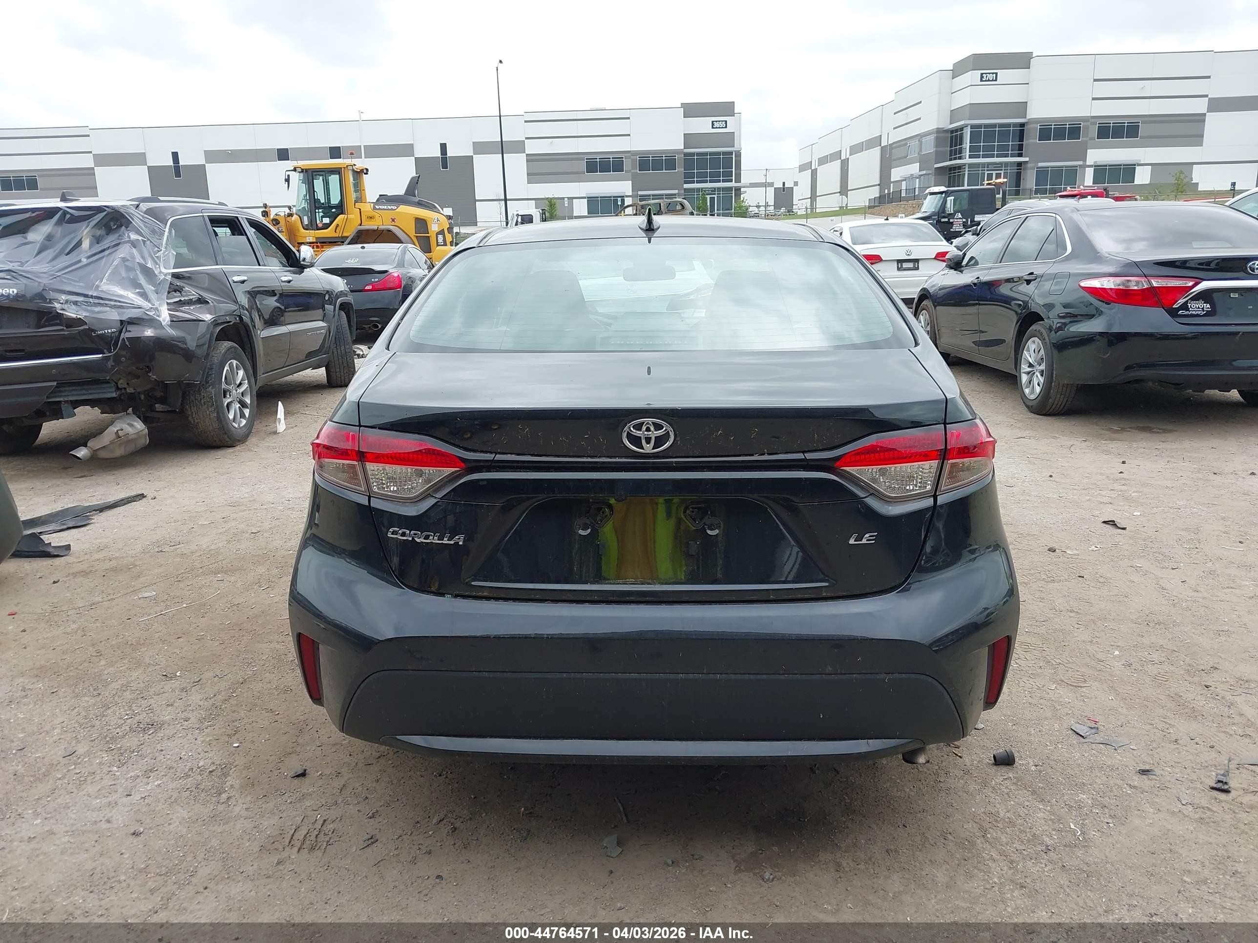 2022 Toyota Corolla Le Black vin: 5YFEPMAE3NP357429