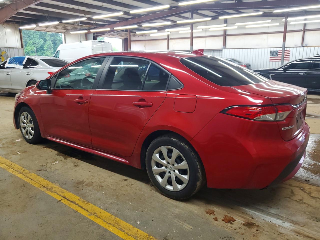 2021 Toyota Corolla Le Red vin: 5YFEPMAE4MP196586