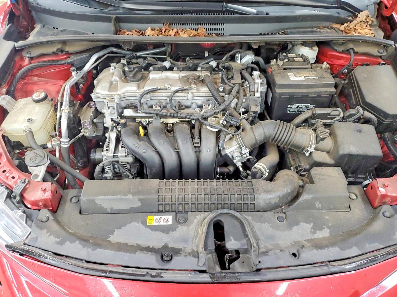 2021 Toyota Corolla Le Red vin: 5YFEPMAE4MP196586