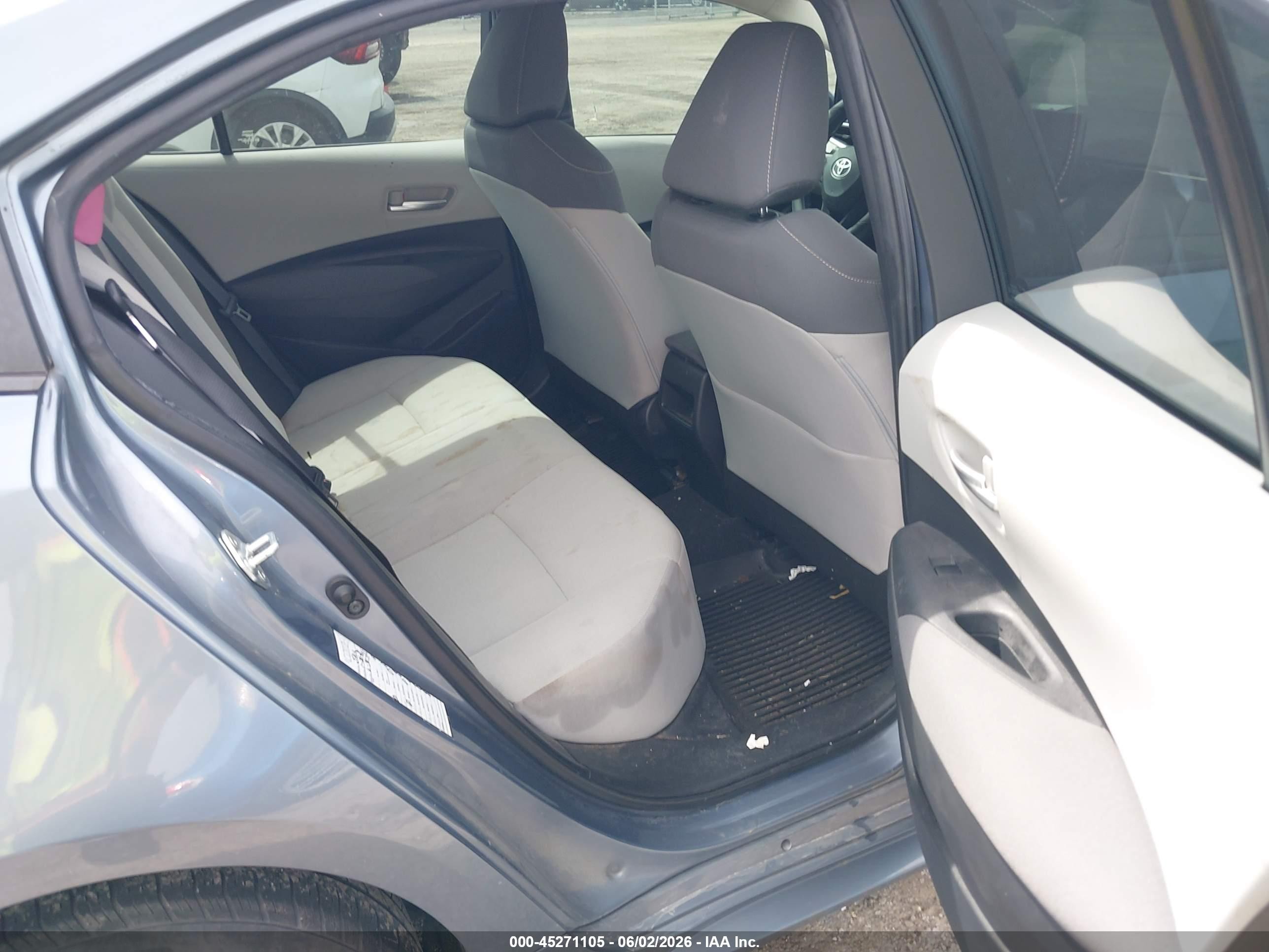 2021 Toyota Corolla Le Beige vin: 5YFEPMAE4MP206968