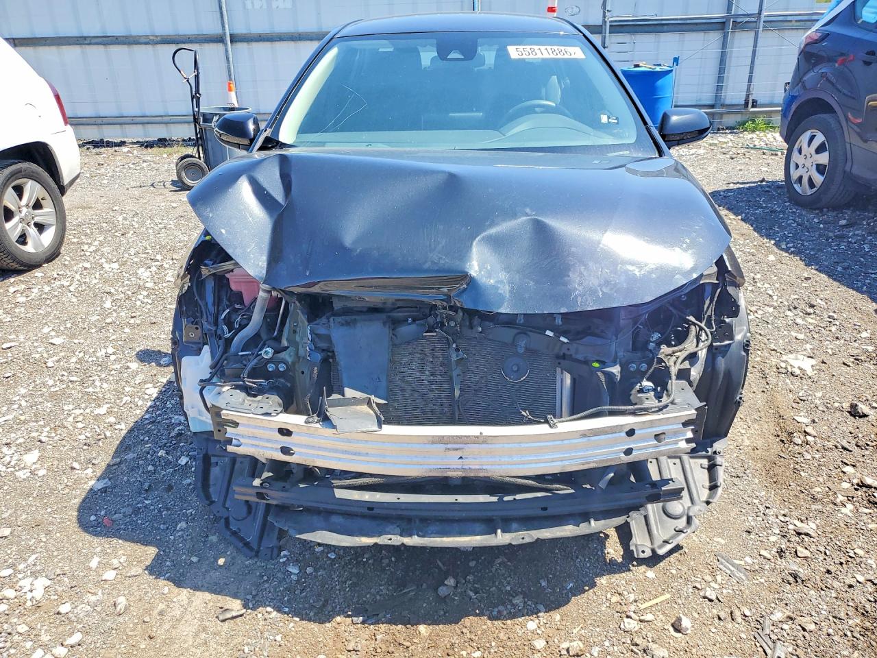 2022 Toyota Corolla Le Black vin: 5YFEPMAE4NP272390