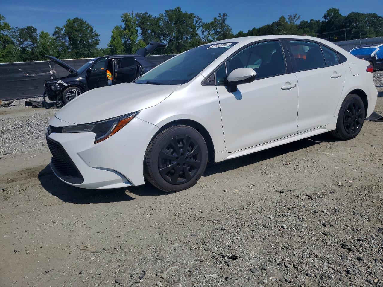 2022 Toyota Corolla White vin: 5YFEPMAE4NP292476
