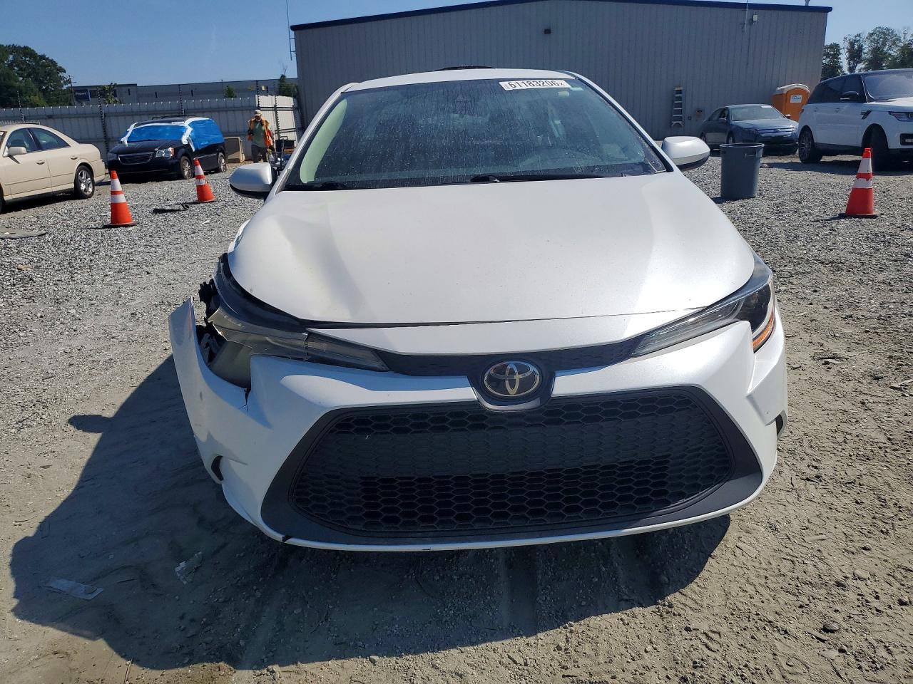2022 Toyota Corolla White vin: 5YFEPMAE4NP292476