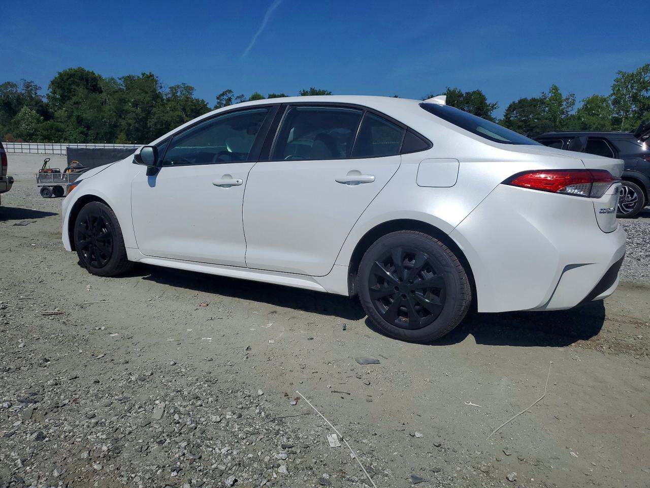 2022 Toyota Corolla White vin: 5YFEPMAE4NP292476