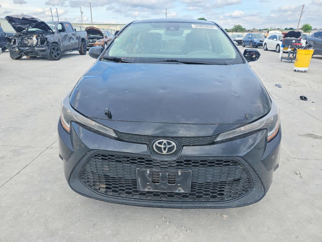 2022 Toyota Corolla Le Black vin: 5YFEPMAE4NP321586