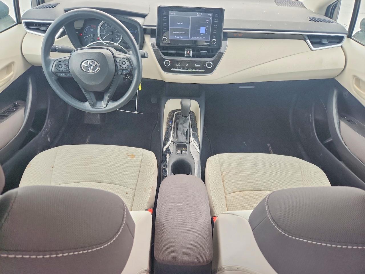 2022 Toyota Corolla Le Black vin: 5YFEPMAE4NP321586