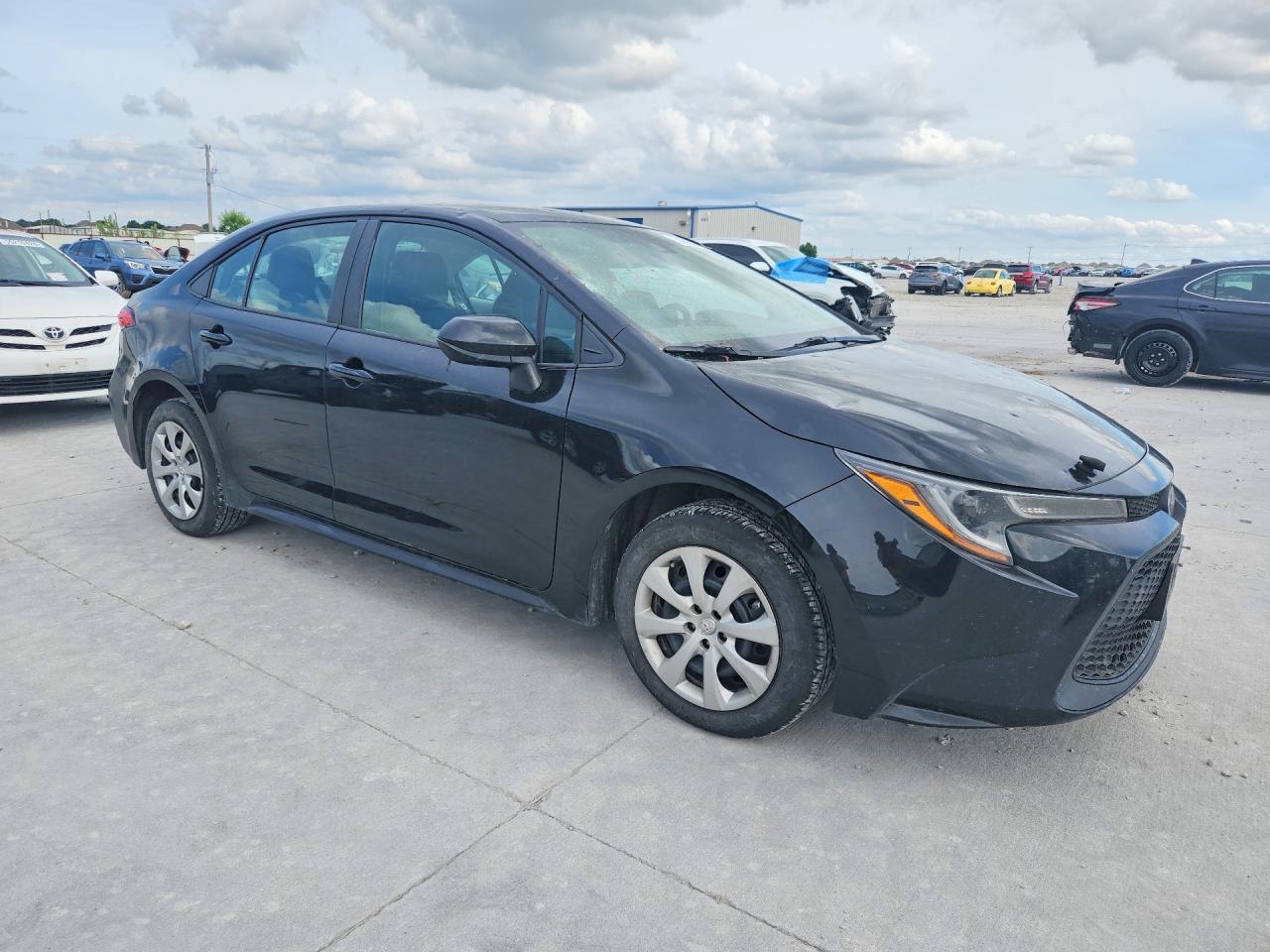 2022 Toyota Corolla Le Black vin: 5YFEPMAE4NP321586
