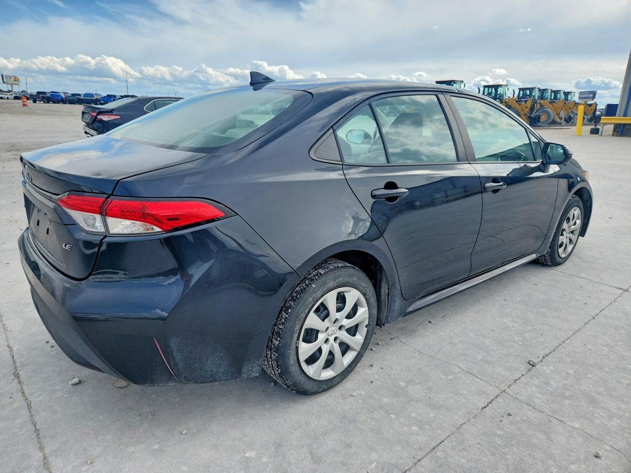 2022 Toyota Corolla Le Black vin: 5YFEPMAE4NP321586