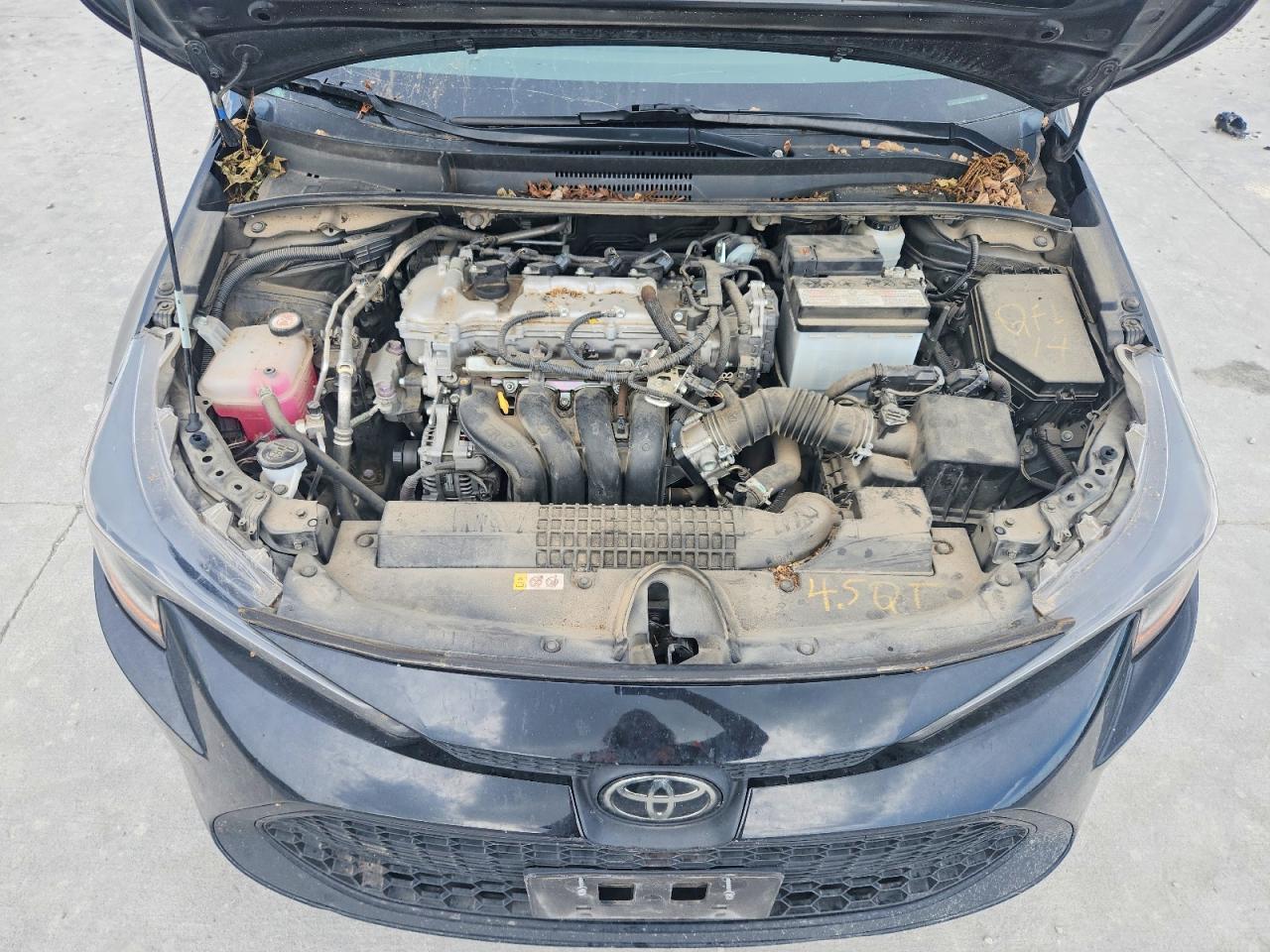 2022 Toyota Corolla Le Black vin: 5YFEPMAE4NP321586