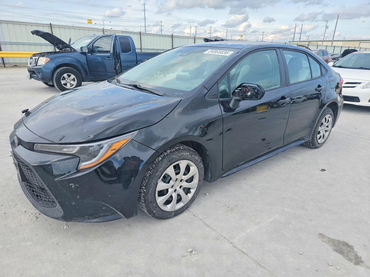 2022 Toyota Corolla Le Black vin: 5YFEPMAE4NP321586