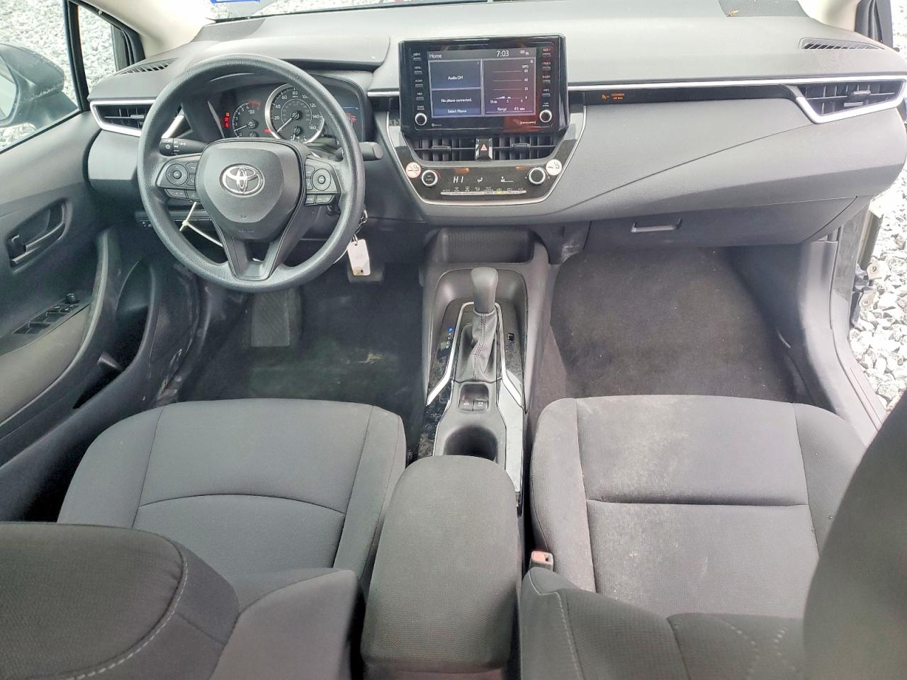 2022 Toyota Corolla Le Black vin: 5YFEPMAE4NP358217