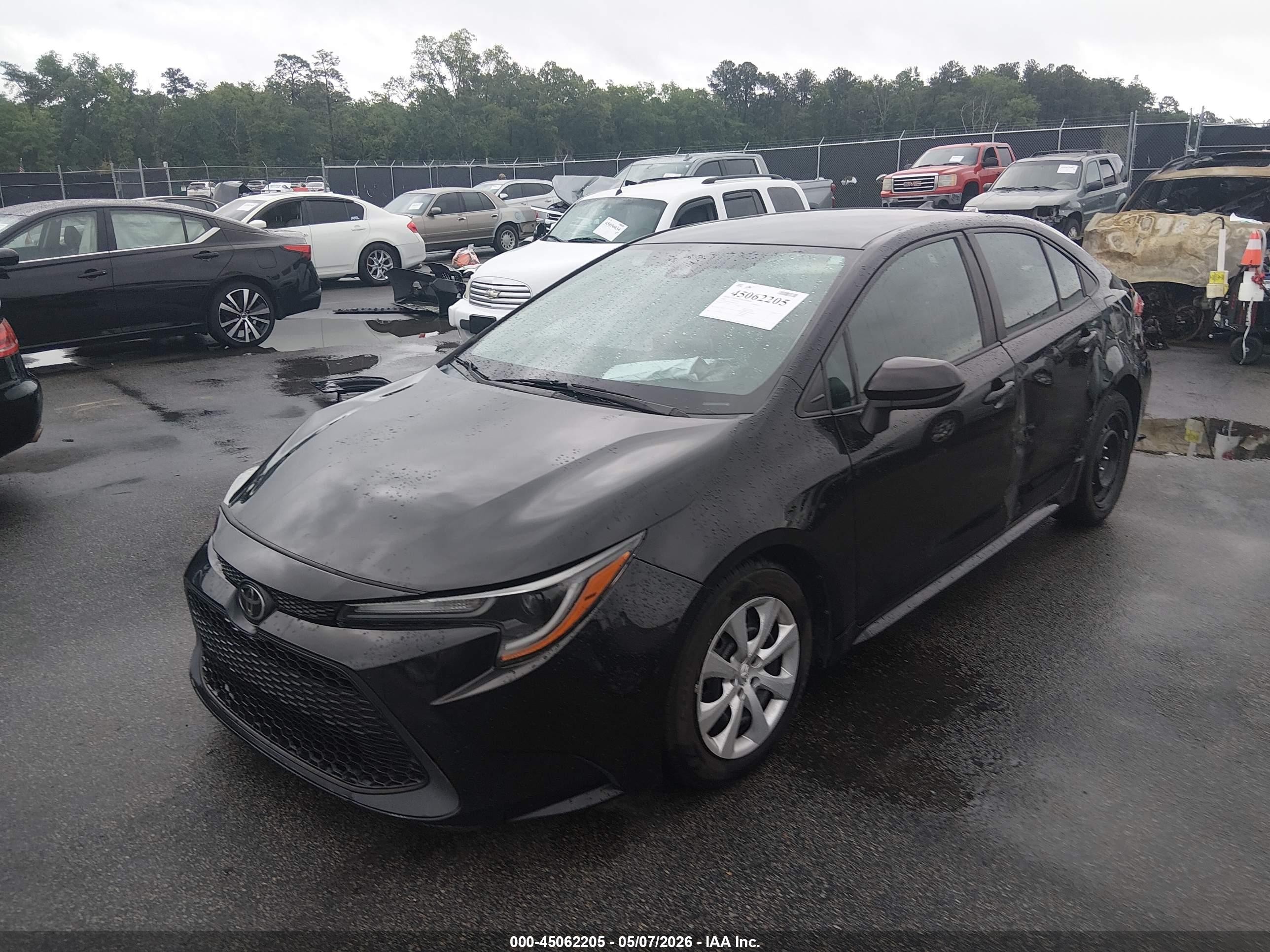 2021 Toyota Corolla Le Black vin: 5YFEPMAE5MP230437