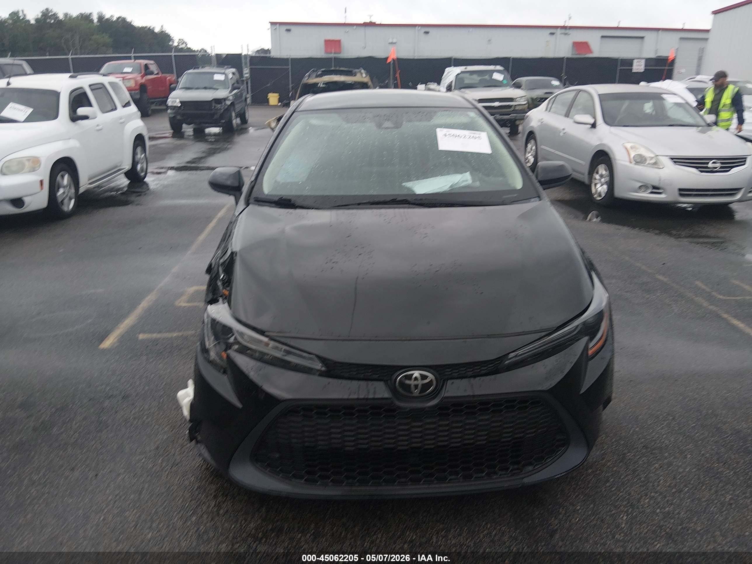 2021 Toyota Corolla Le Black vin: 5YFEPMAE5MP230437