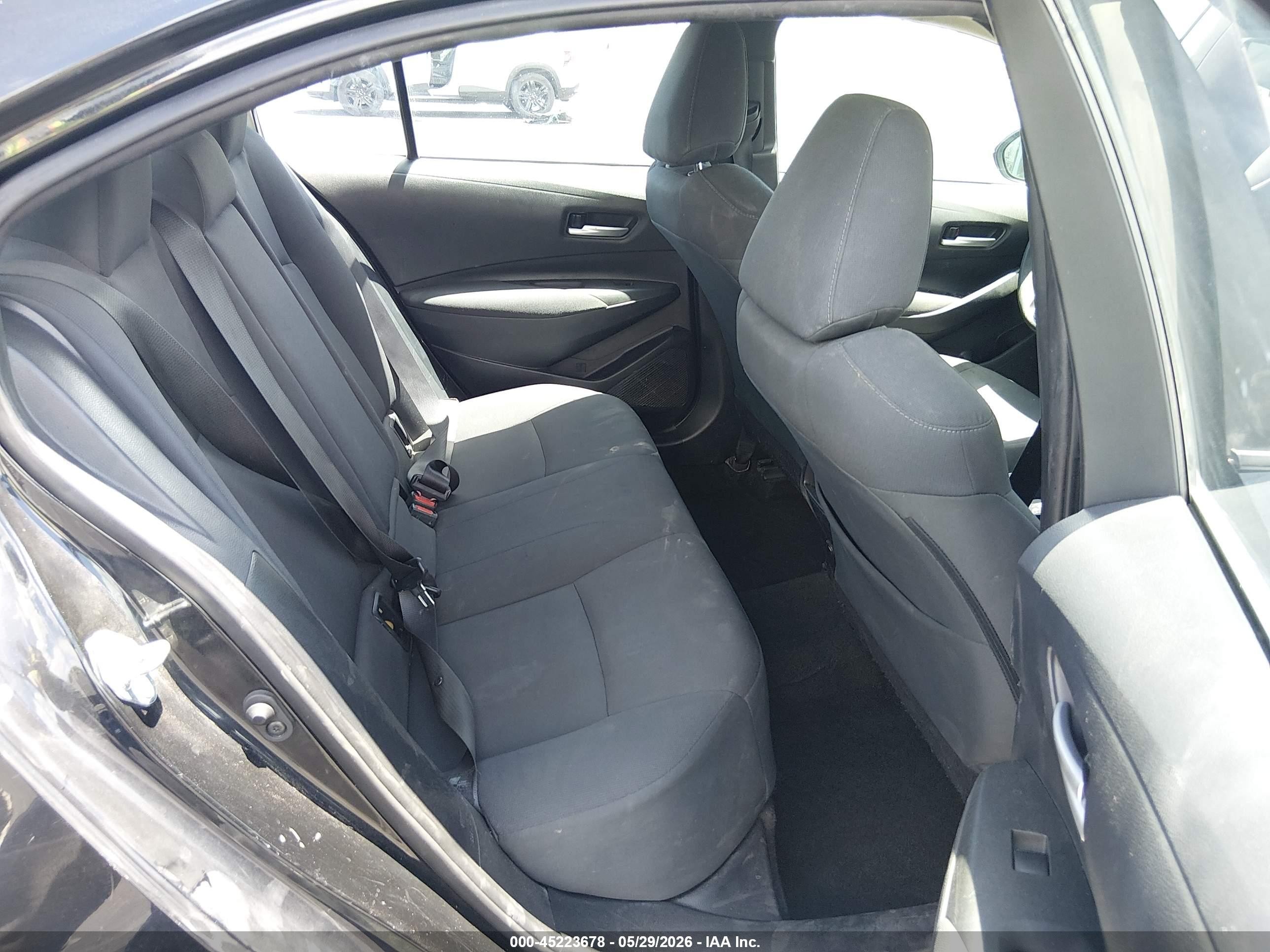 2021 Toyota Corolla Le Black vin: 5YFEPMAE5MP237808