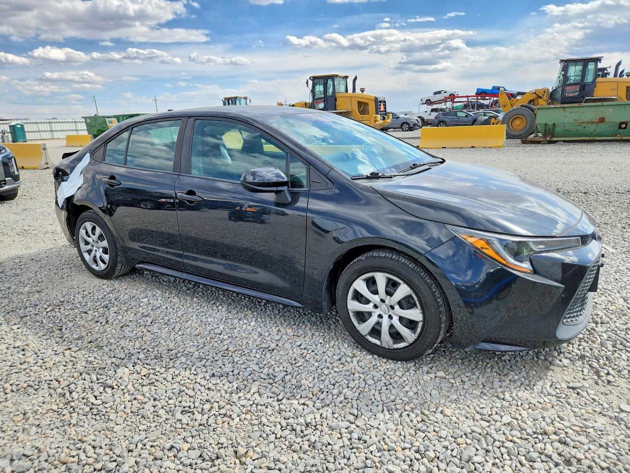 2021 Toyota Corolla Le Black vin: 5YFEPMAE6MP177098